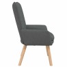 fauteuil Gris foncé 63 x 67 x 94 cm Tissu et contreplaqué 630654630654
