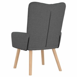 fauteuil Gris foncé 63 x 67 x 94 cm Tissu et contreplaqué 630654630654