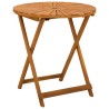 Table de jardin pliante Naturel Ø70 x 75 cm 630655630655