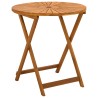 Table de jardin pliante Naturel Ø70 x 75 cm 630655630655