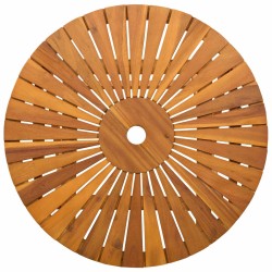 Table de jardin pliante Naturel Ø70 x 75 cm 630655630655