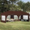 Tente de fête pop-up 575 x 288 x 245 cm Marron Tissu Oxford 630660630660