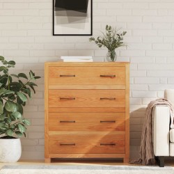 Armoire avec tiroir Marron 80 x 35 x 95 cm Bois de chêne massif 630672630672