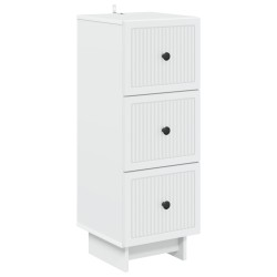 Armoire à tiroirs Blanc 33 x 34,5 x 90 cm Bois d'ingénierie 630673630673