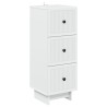 Armoire à tiroirs Blanc 33 x 34,5 x 90 cm Bois d'ingénierie 630673630673