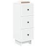 Armoire à tiroirs Blanc 33 x 34,5 x 90 cm Bois d'ingénierie 630673630673