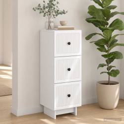 Armoire à tiroirs Blanc 33 x 34,5 x 90 cm Bois d'ingénierie 630673630673