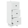 Armoire à tiroirs Blanc 33 x 34,5 x 90 cm Bois d'ingénierie 630673630673