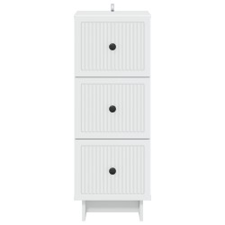 Armoire à tiroirs Blanc 33 x 34,5 x 90 cm Bois d'ingénierie 630673630673
