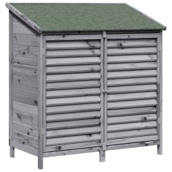 Abri de jardin Gris 106 x 56 x 113,5 cm Bois de Sapin Massif 630676630676