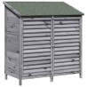 Abri de jardin Gris 106 x 56 x 113,5 cm Bois de Sapin Massif 630676630676