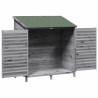 Abri de jardin Gris 106 x 56 x 113,5 cm Bois de Sapin Massif 630676630676