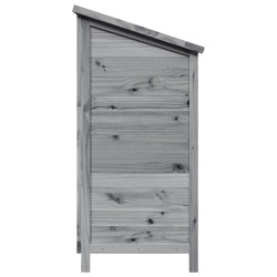 Abri de jardin Gris 106 x 56 x 113,5 cm Bois de Sapin Massif 630676630676