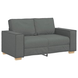 Canapé 2 places Gris foncé 160x78x84 cm Tissu 630678630678