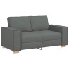 Canapé 2 places Gris foncé 160x78x84 cm Tissu 630678630678