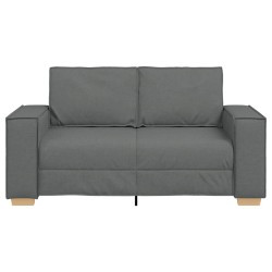 Canapé 2 places Gris foncé 160x78x84 cm Tissu 630678630678