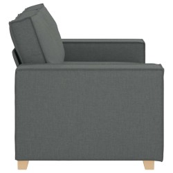 Canapé 2 places Gris foncé 160x78x84 cm Tissu 630678630678