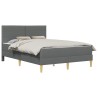 Cadre de lit Gris foncé 120 x 200 cm Polyester 630679630679
