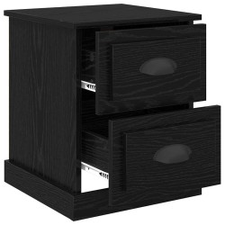 Cabinet de chevet 2 pcs Chêne noir 39 x 39 x 47.5 cm 630682630682