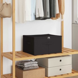 Boîte de rangement Anthracite 43 x 34 x 23 cm Tissu intissé 630690630690