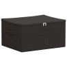 Boîte de rangement Anthracite 43 x 34 x 23 cm Tissu intissé 630690630690