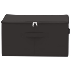 Boîte de rangement Anthracite 43 x 34 x 23 cm Tissu intissé 630690630690