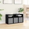 Basboard avec tiroir Chêne noir 87 x 27,5 x 43 cm 630691630691