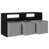 Basboard avec tiroir Chêne noir 87 x 27,5 x 43 cm 630691630691