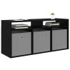 Basboard avec tiroir Chêne noir 102 x 32 x 48,5 cm 630692630692