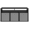 Basboard avec tiroir Chêne noir 102 x 32 x 48,5 cm 630692630692