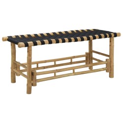 Banc de jardin 110 x 38 x 40 cm Bambou Naturel Rectangulaire 630693630693