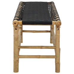 Banc de jardin 110 x 38 x 40 cm Bambou Naturel Rectangulaire 630693630693