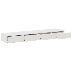 Tiroirs de lit Blanc 135 x 36,5 x 16,5 cm Bois d'ingénierie 630700630700