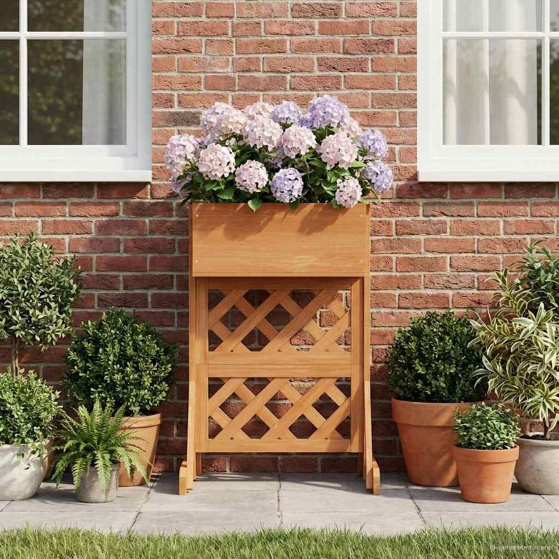 Trellis de jardin vertical Orange 48 x 30 x 70,5 cm 630702630702