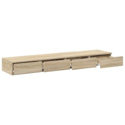 Tiroirs de lit avec tiroir Chêne Sonoma 135 x 36,5 x 16,5 cm 630704630704