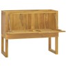 Armoire de salle de bain 90x40x75,5 cm bois de teck solide 630707630707