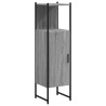 Armoire de salle de bain sonoma gris 33x33x120,5 cm 630709630709