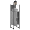 Armoire de salle de bain sonoma gris 33x33x120,5 cm 630709630709