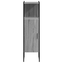 Armoire de salle de bain sonoma gris 33x33x120,5 cm 630709630709
