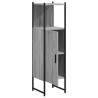 Armoire de salle de bain sonoma gris 33x33x120,5 cm 630709630709