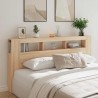 Tête de lit à LED chêne sonoma 200x18,5x103,5cm bois ingénierie 630718630718