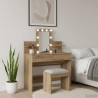 Table de Toilette Chêne artisanal 100 x 40 x 130 cm 630721630721