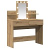 Table de Toilette Chêne artisanal 100 x 40 x 130 cm 630721630721