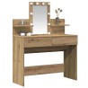 Table de Toilette Chêne artisanal 100 x 40 x 130 cm 630721630721