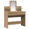 Table de Toilette Chêne artisanal 100 x 40 x 130 cm 630721630721