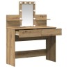Table de Toilette Chêne artisanal 100 x 40 x 130 cm 630721630721