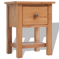 Table de chevet 36x30x47 cm Bois de chêne massif 630725630725