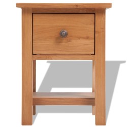 Table de chevet 36x30x47 cm Bois de chêne massif 630725630725