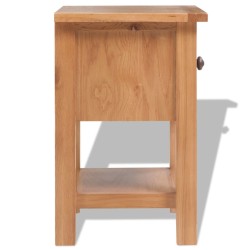Table de chevet 36x30x47 cm Bois de chêne massif 630725630725