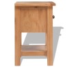 Table de chevet 36x30x47 cm Bois de chêne massif 630725630725